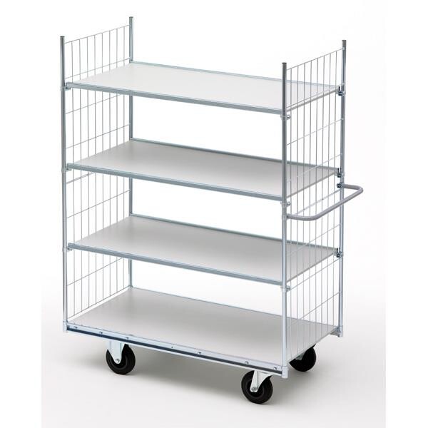 Hyldevogn - 4 Hylder - 1690x650x1790 mm