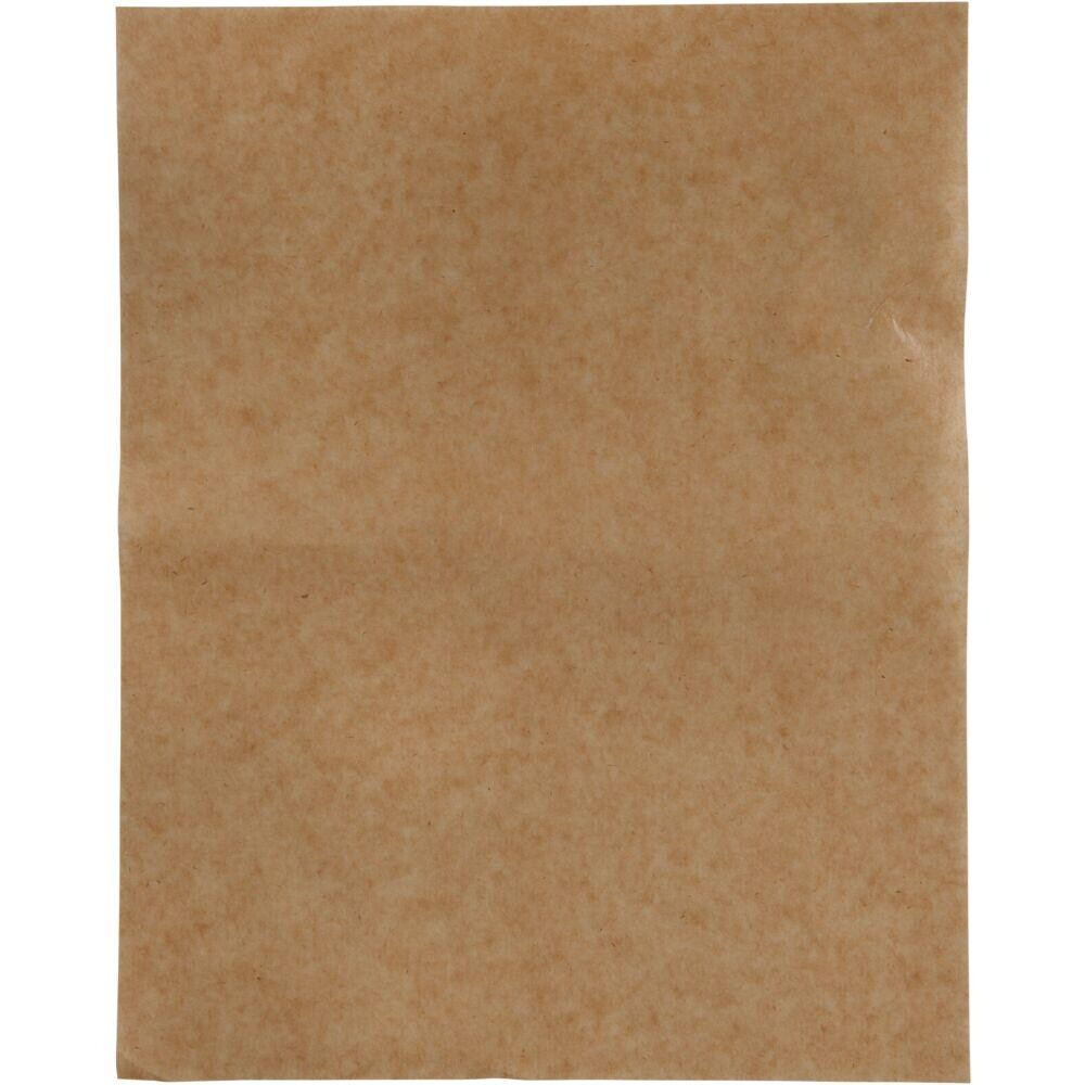 Vokspapir 42x34cm brun papir 1|4 ark 10 kg - 1250 ark|pak - 1 pakke