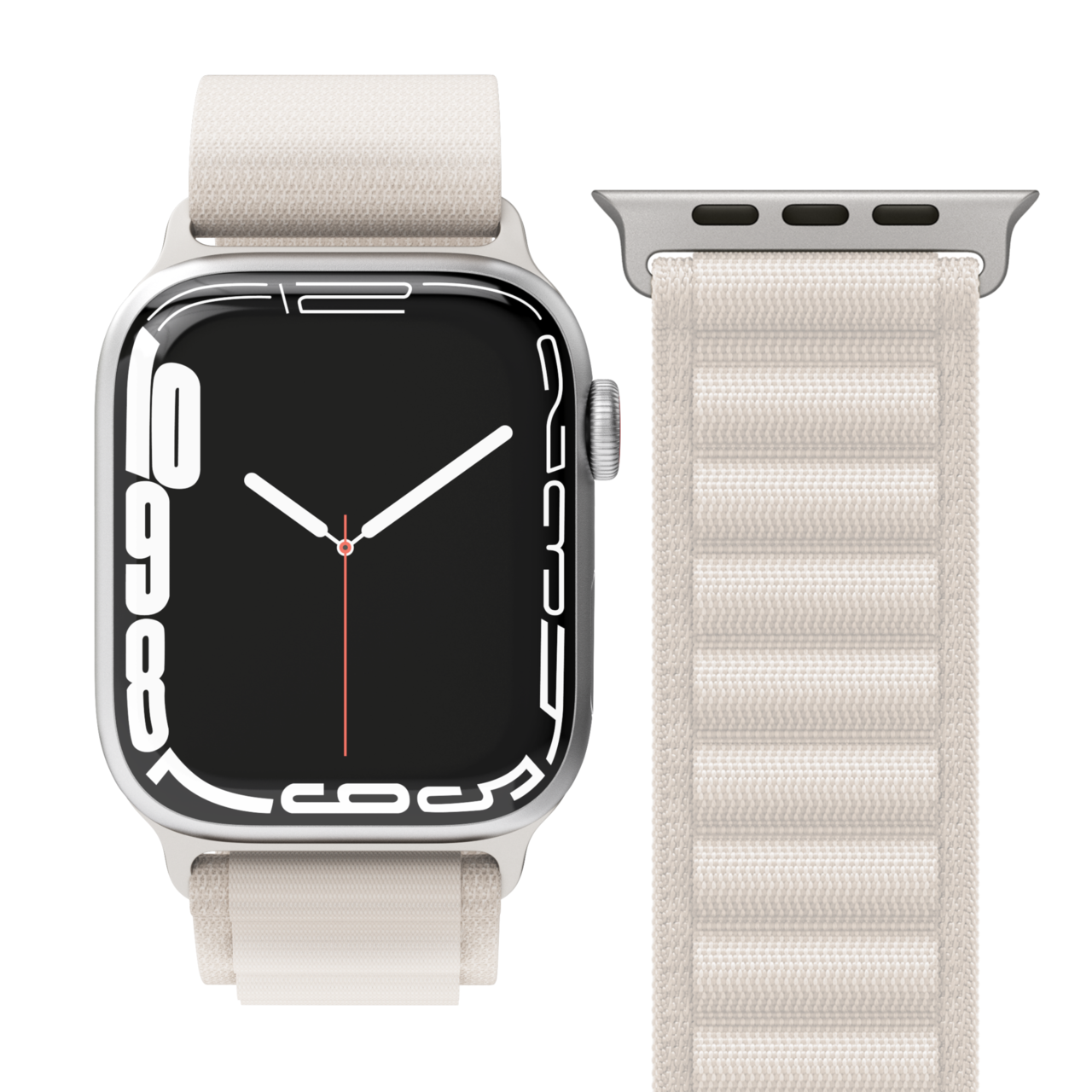 Rem til Apple Watch Vonmählen Action Loop Case 1 Band One 38/40/41 mm, Cream