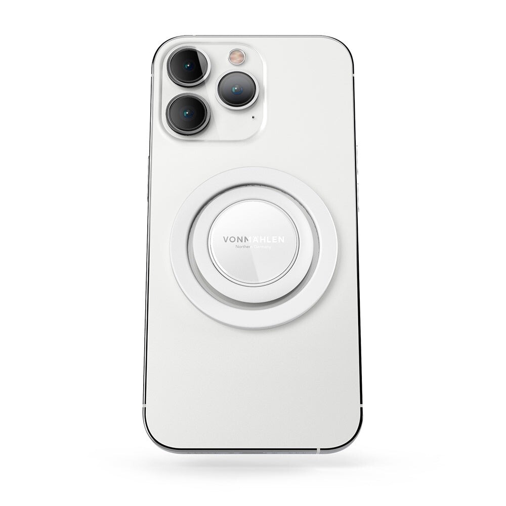Phone grip - Vonmählen Backflip Mag - Magnetic - Hvid - MagSafe-kompatibel