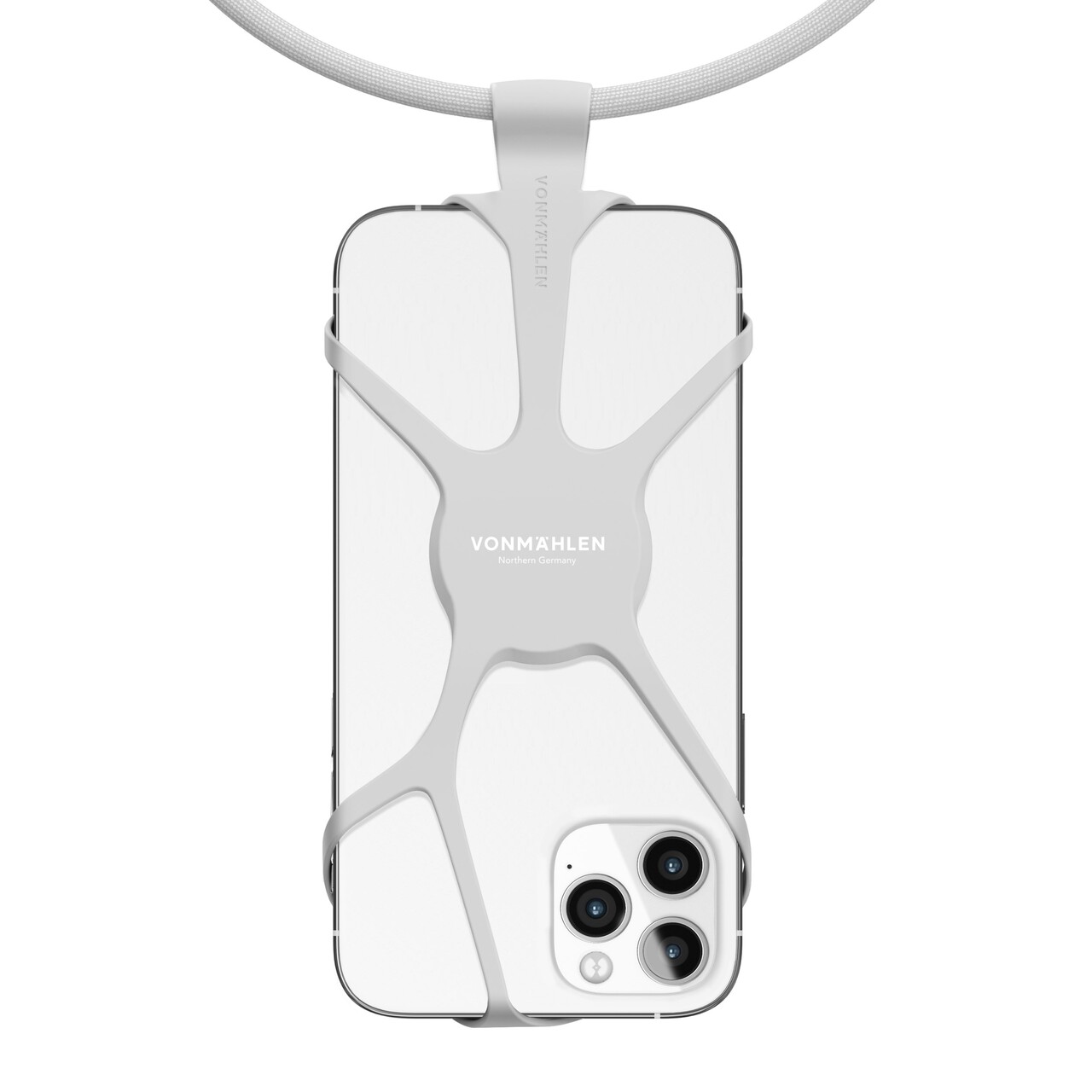 Mobilholder Vonmählen Infinity - The Universal Phone Strap Light Grey