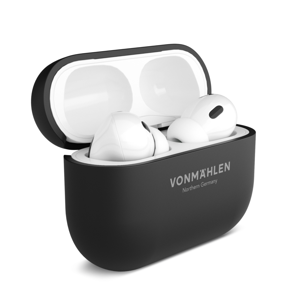 Vonmählen Thin Case for AirPods Pro 2nd gen. Black
