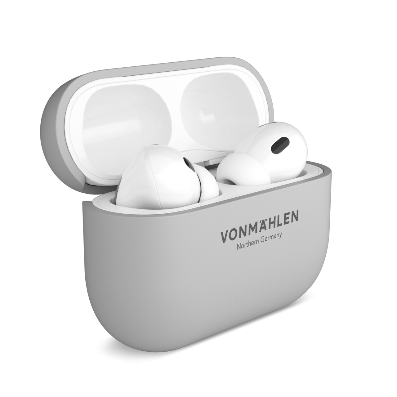 Vonmählen Thin Case for AirPods Pro 2nd gen. Light Gray