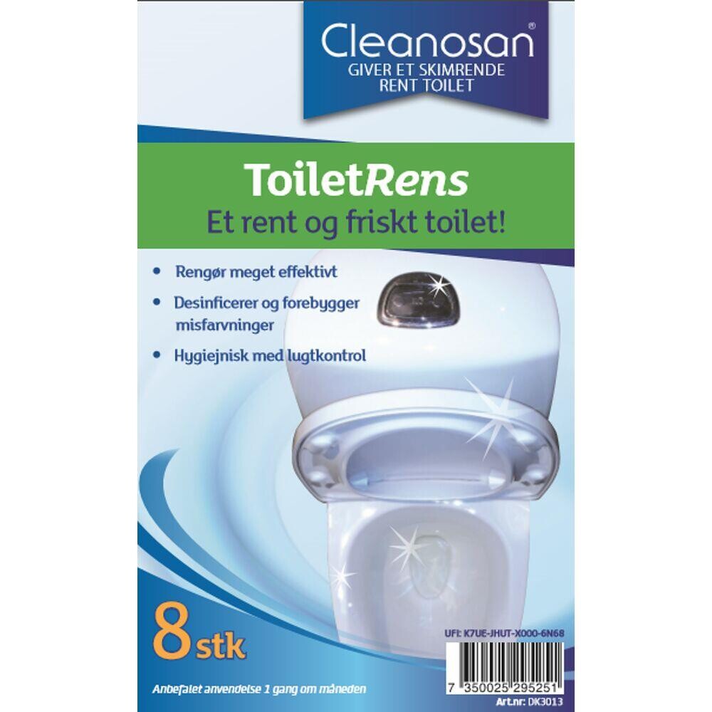 WC tabs - Minatol Cleanosan - 8 stk