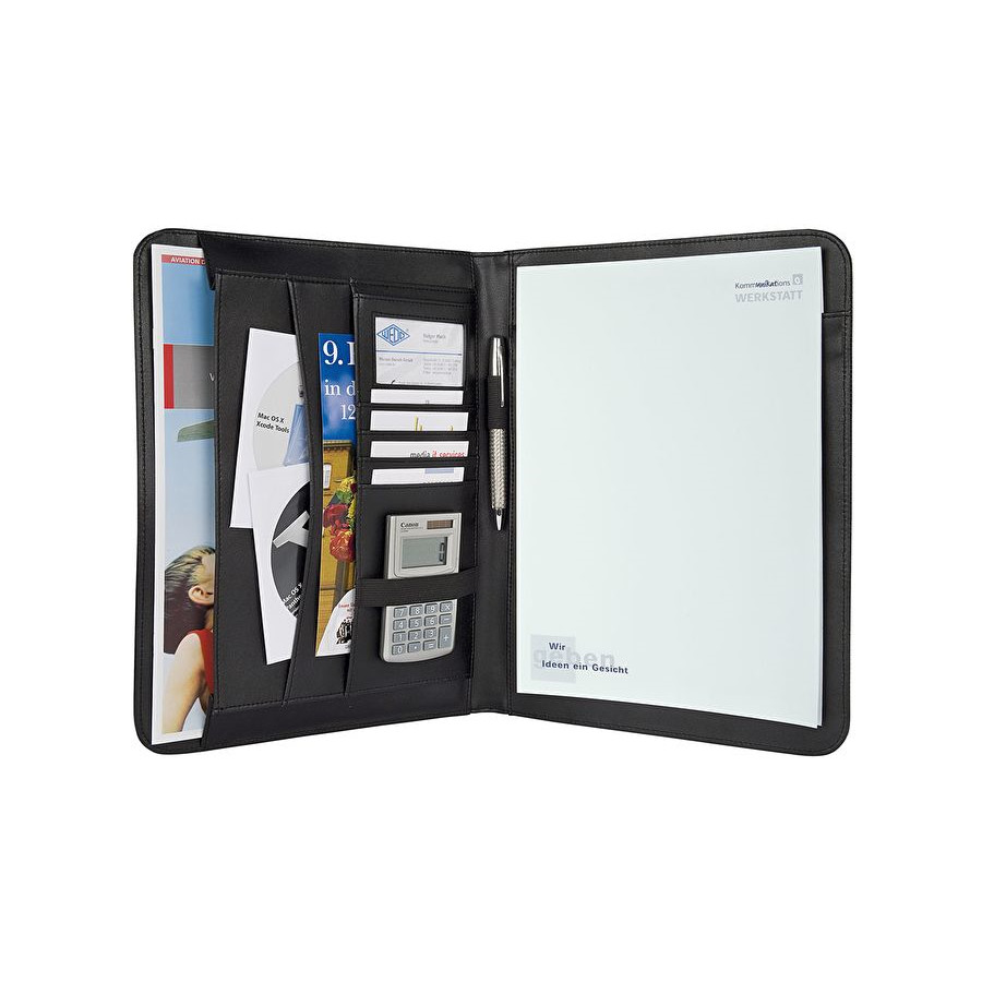 Konferencemappe A4 Wedo Elegance - Sort