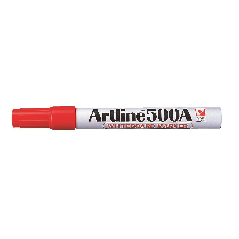 12 stk. Whiteboard Marker Artline 500A rød