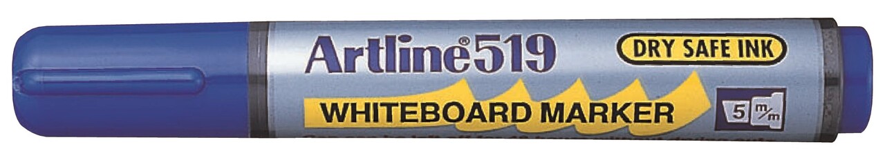 12 stk. Whiteboard Marker Artline 519 blå - Køb minimum 12 stk.
