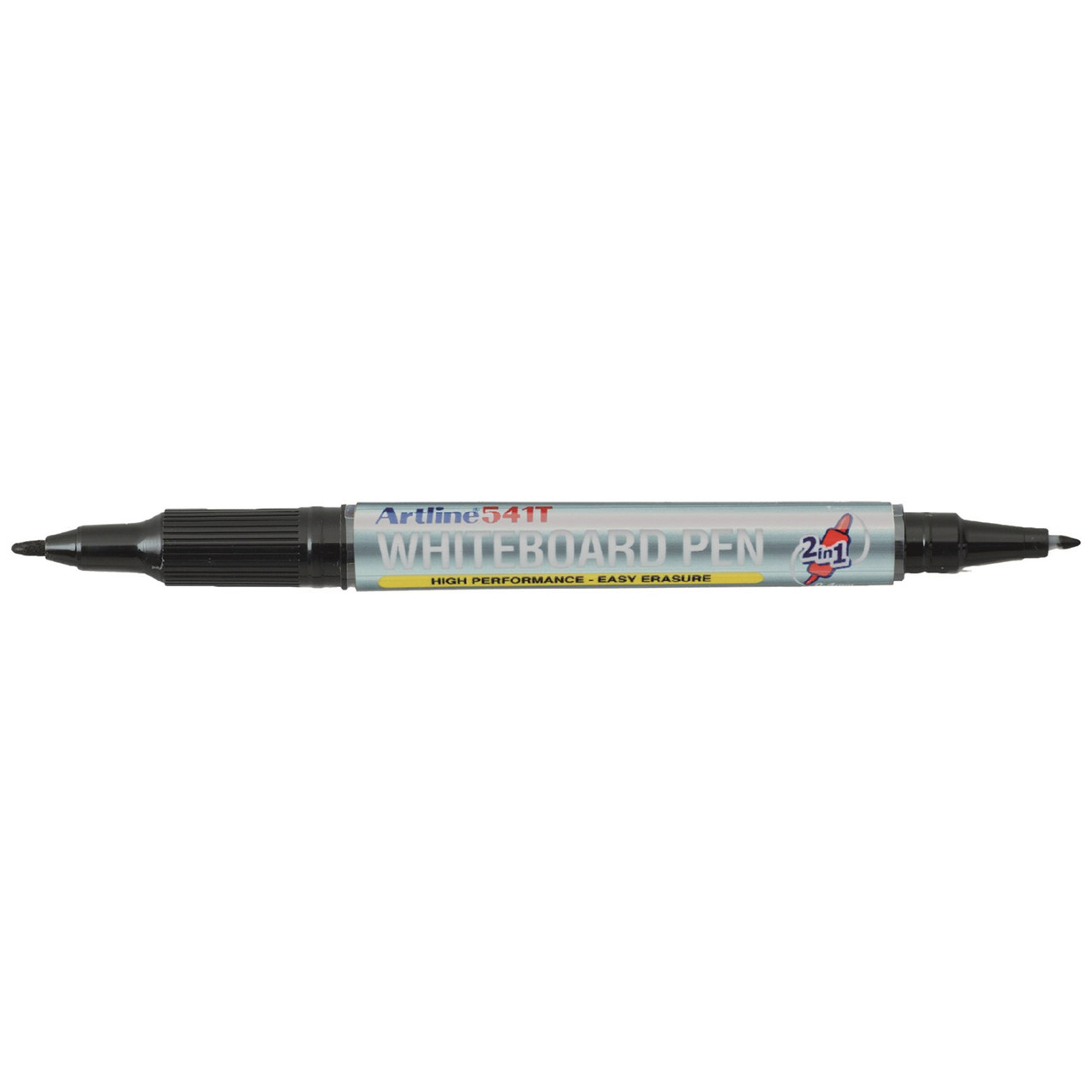 12 stk. Whiteboard Marker Artline 541T 2i1 sort - Køb minimum 12 stk.
