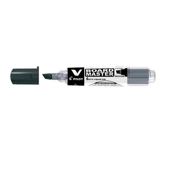 Whiteboard pen - Pilot sort skrå spids 1,8 x 5,2 mm - 10 stk