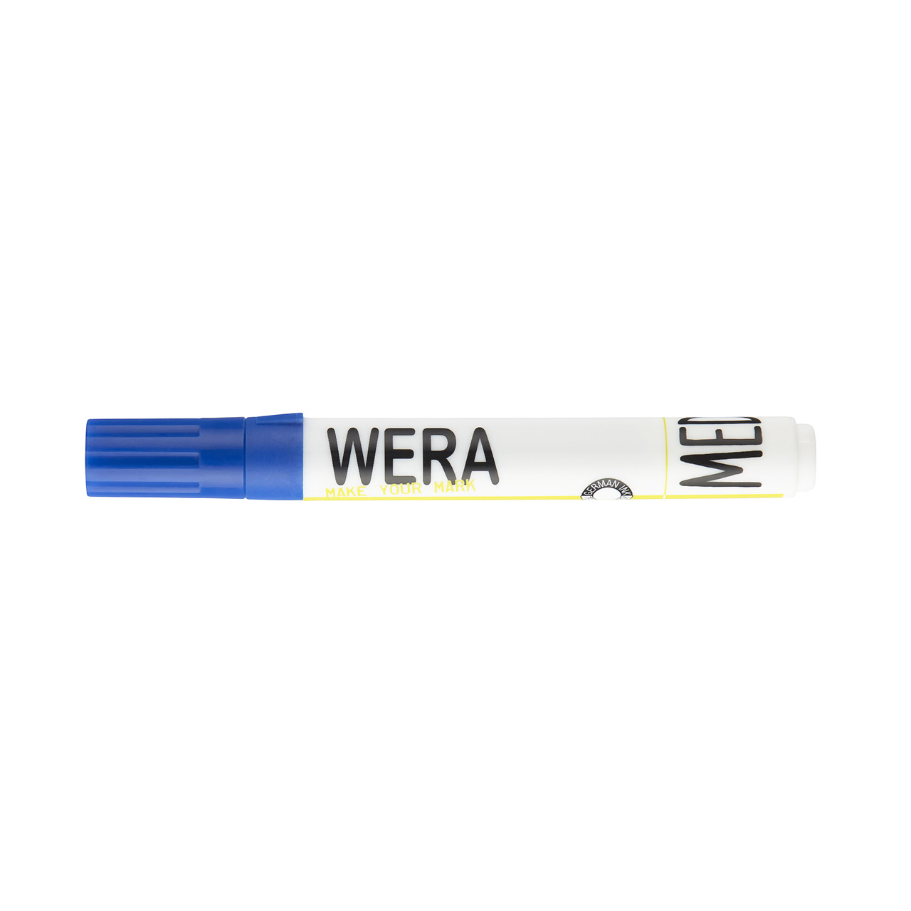 Whiteboardmarker WERA blå kantet spids 1-4mm - 12 stk