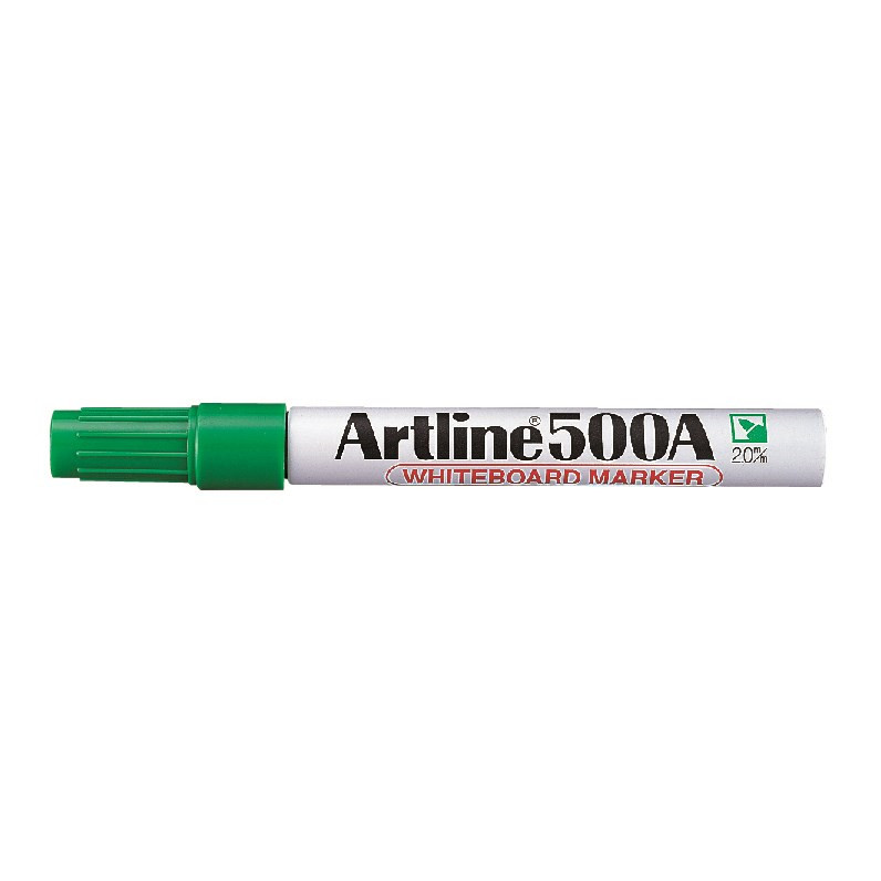 12 stk. Whiteboardpenna Artline 500A grøn - Køb minimum 12 stk.