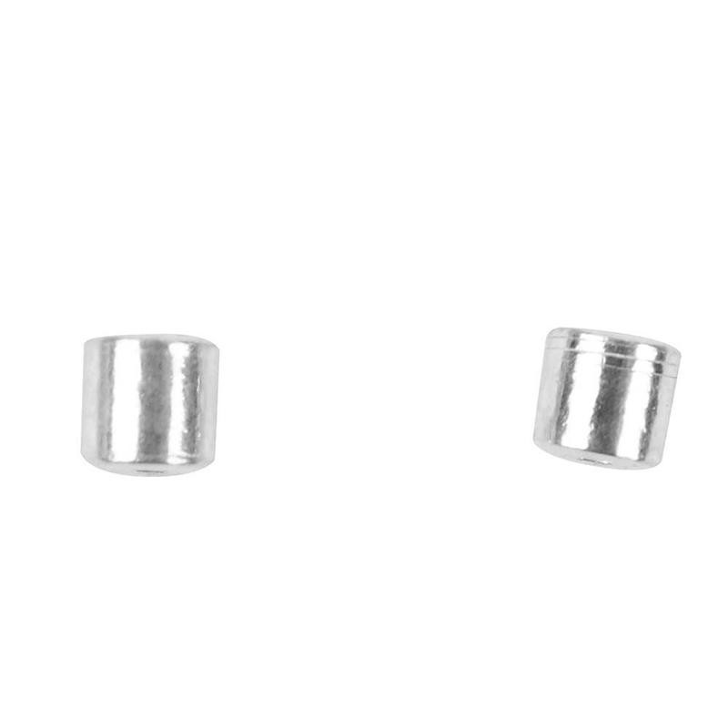 Wireklemme, dia. 2 mm, sterling sølv, SS, 50stk.