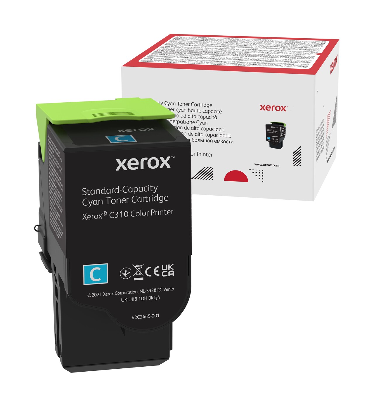 Tonerpatron - Xerox C310/C315 Cyan - 2.000 sider