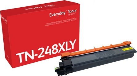 Toner - Xerox Everyday - Gul - Brother TN248XLY - Høj kapacitet