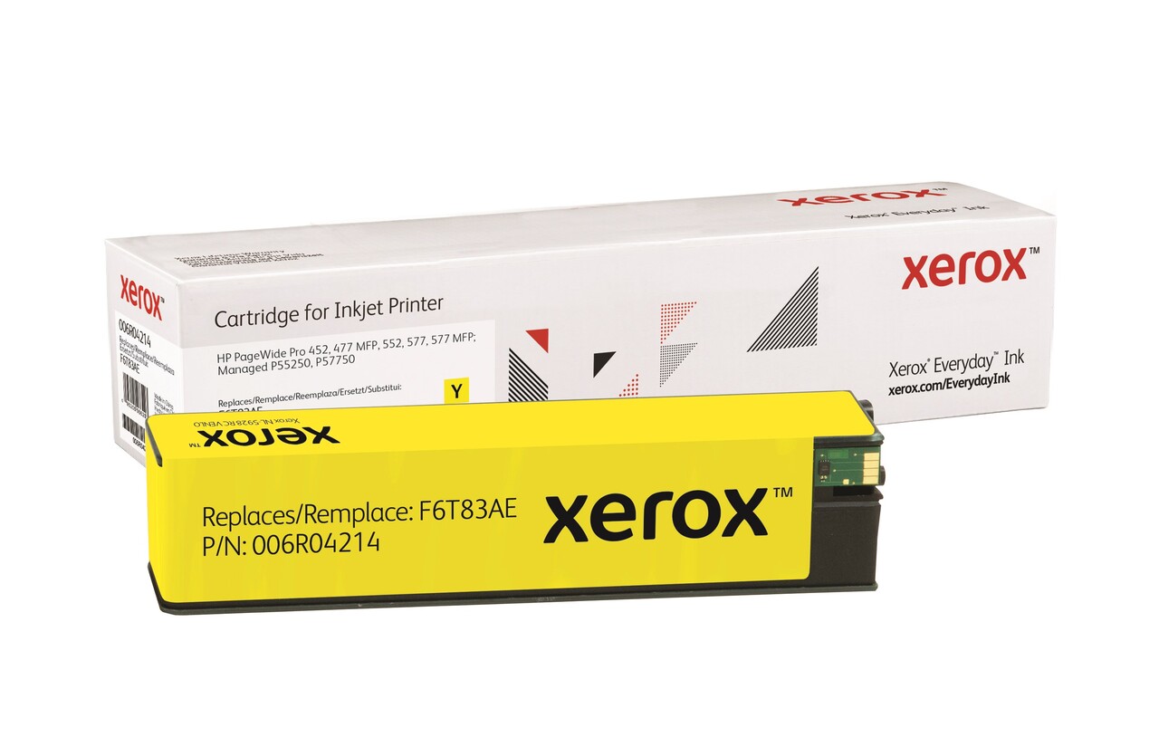 Printerblæk Xerox Everyday Ink High Yield Yellow cartridge to HP Pagewide F6T8