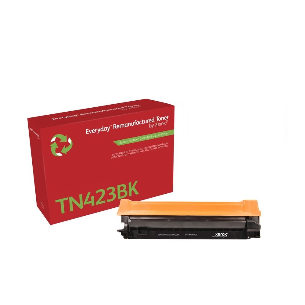 Toner - Xerox Everyday - Sort - TN423BK - Høj kapacitet - 6.500 sider
