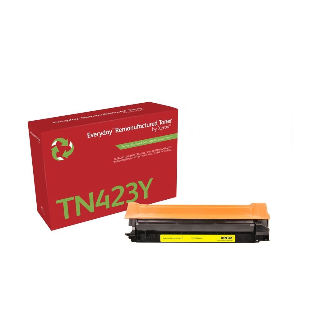 Xerox Everyday Reman yellow toner TN423Y high capacity 4K