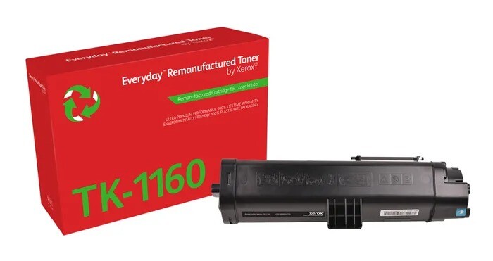 Toner - Xerox Everyday (Remanufactured) - Sort - Kyocera TK-1160