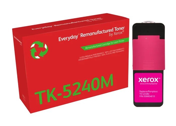Xerox Everyday Remanufactured Toner Magenta Kyocera TK-5240M