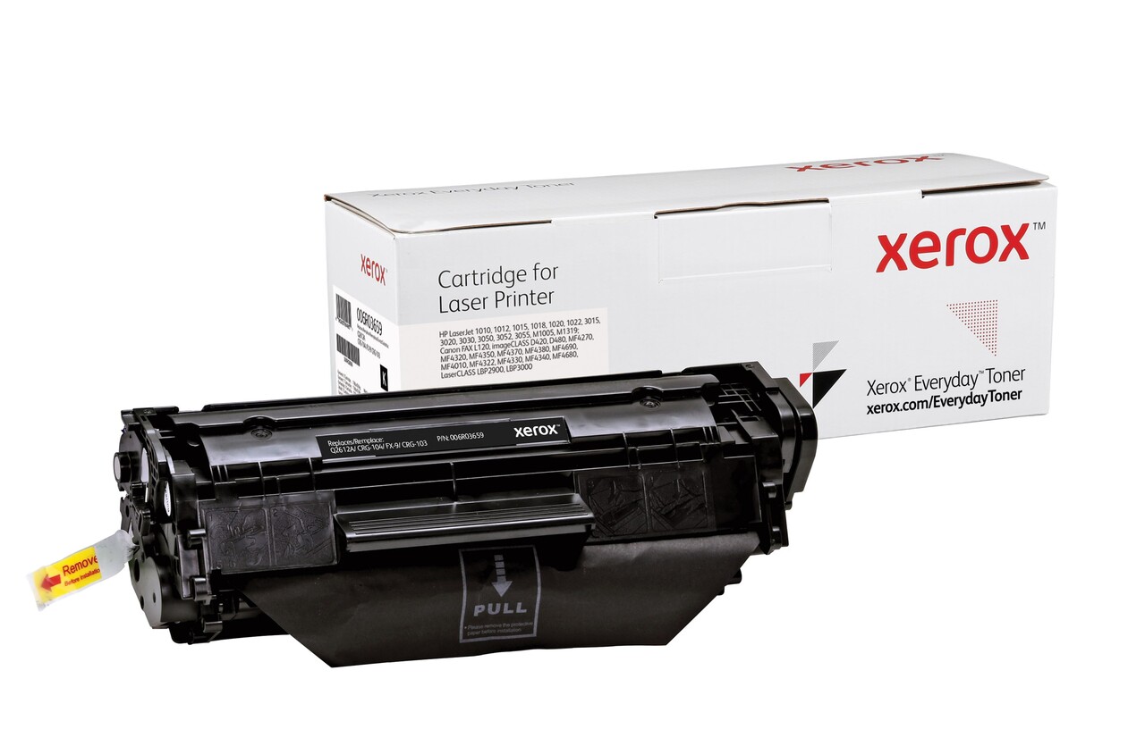 Tonerpatron - Xerox Everyday Sort til HP 12A - 2.000 sider