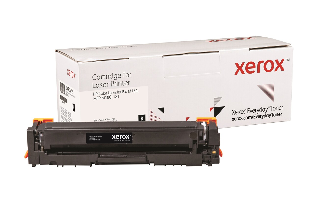Toner - Xerox Everyday - Sort - 1.100 sider - Til HP CF530A (205A)