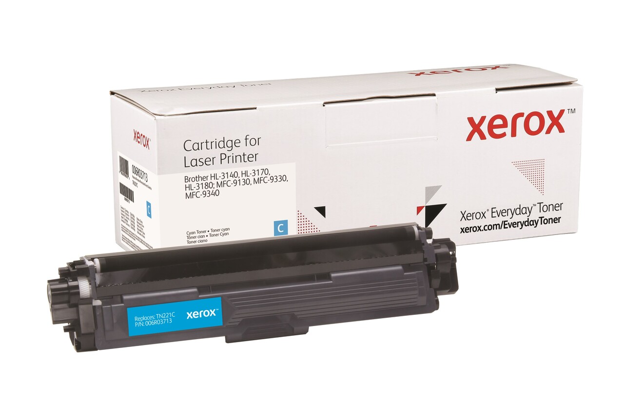 Lasertoner Xerox Everyday Toner Cyan, kompatibel med Brother TN241C, 1.400 sider