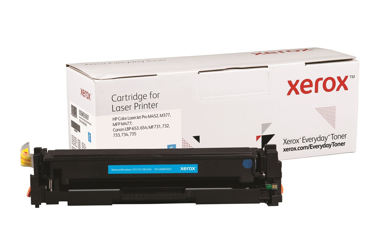 Xerox Everyday Toner HP 410A, Lasertoner, Cyan , 2300 sider