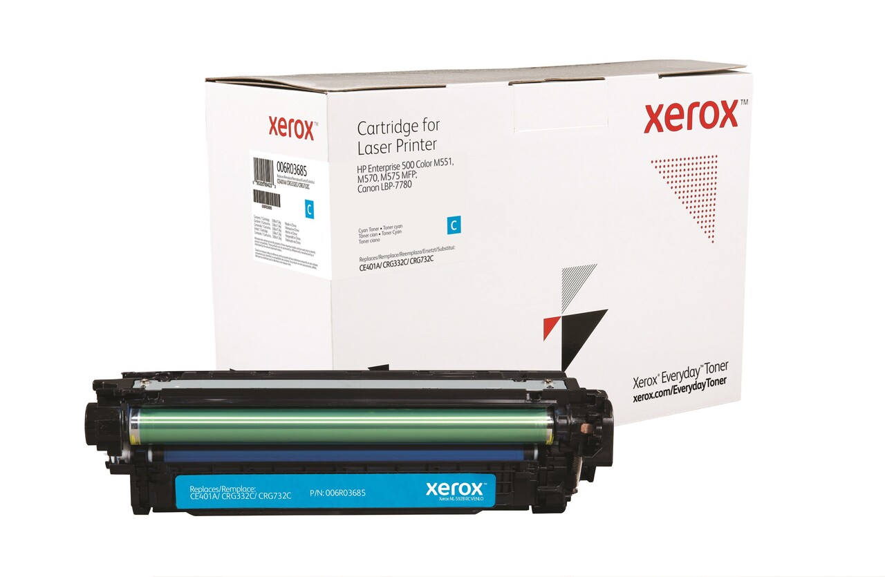 Xerox Everyday Toner HP 507A, Lasertoner, Cyan, 6000 sider