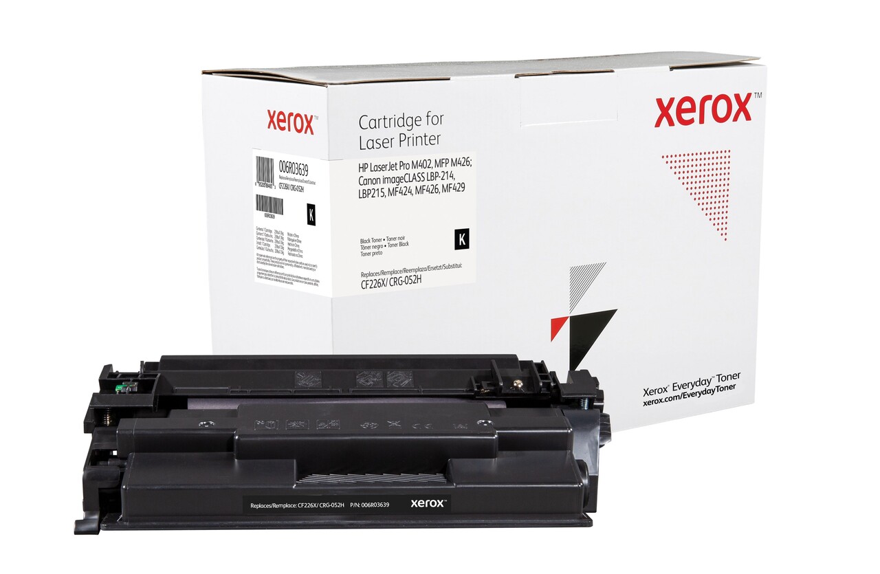 Tonerpatron - Xerox Everyday (tilsvarende HP 26X) - Sort - 9.000 sider