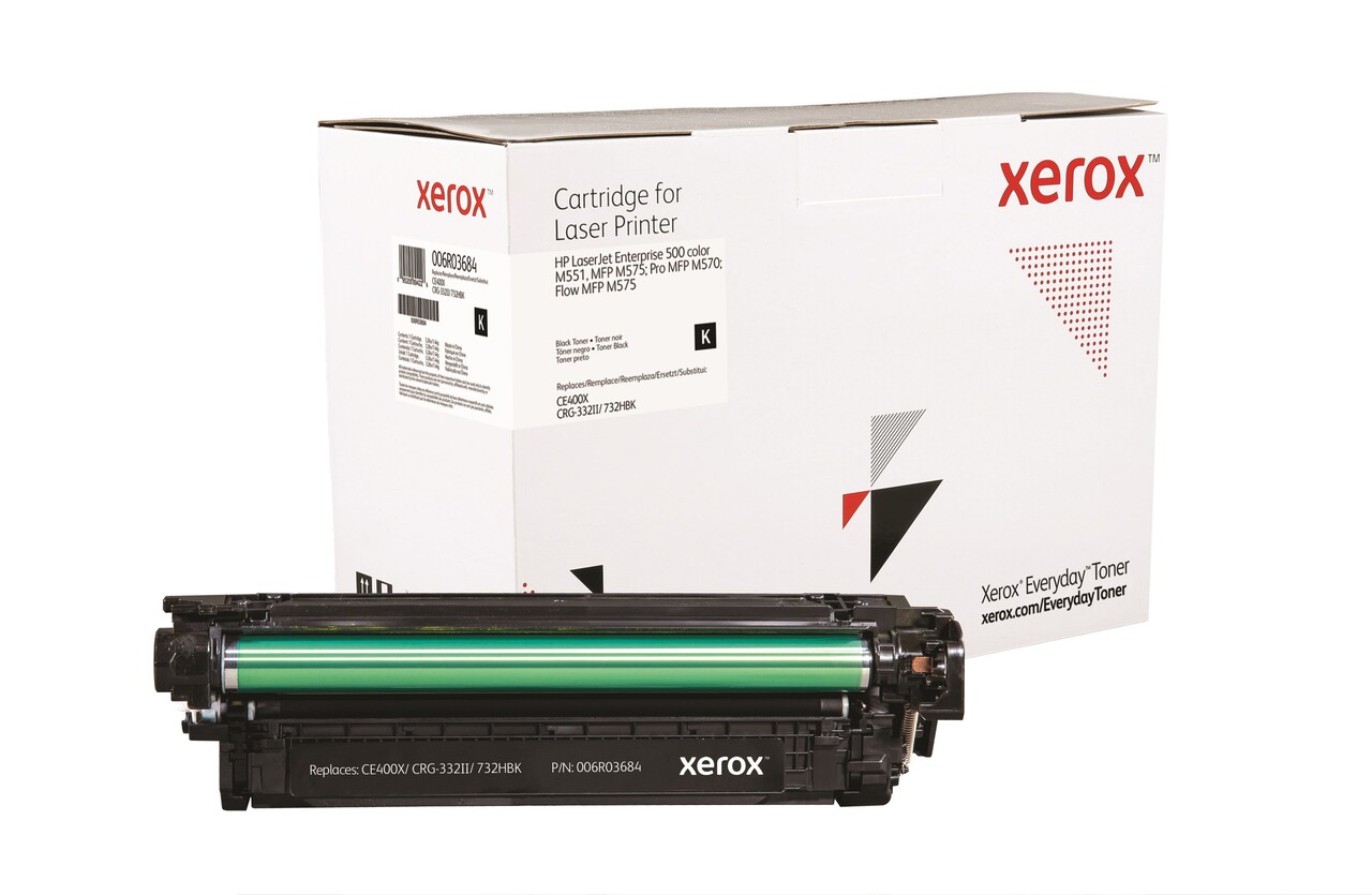 Xerox Everyday Toner HP 507X, Lasertoner High Yield, Sort, 11000 sider