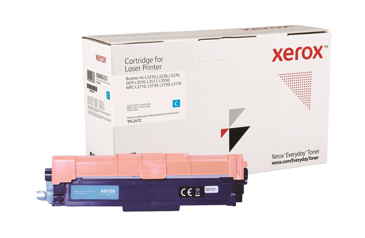 Xerox Everyday Toner High Yield Cyan BROTHER TN-247C 2.3K