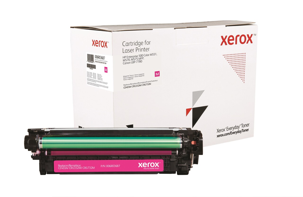 Xerox Everyday Toner HP 507A, Lasertoner, Magenta, 6000 sider