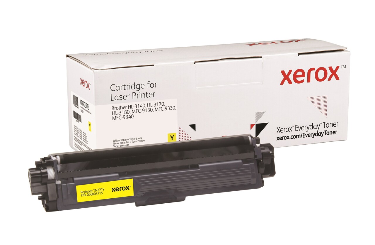 Lasertoner Xerox Everyday Toner Yellow, kompatibel med Brother TN241Y