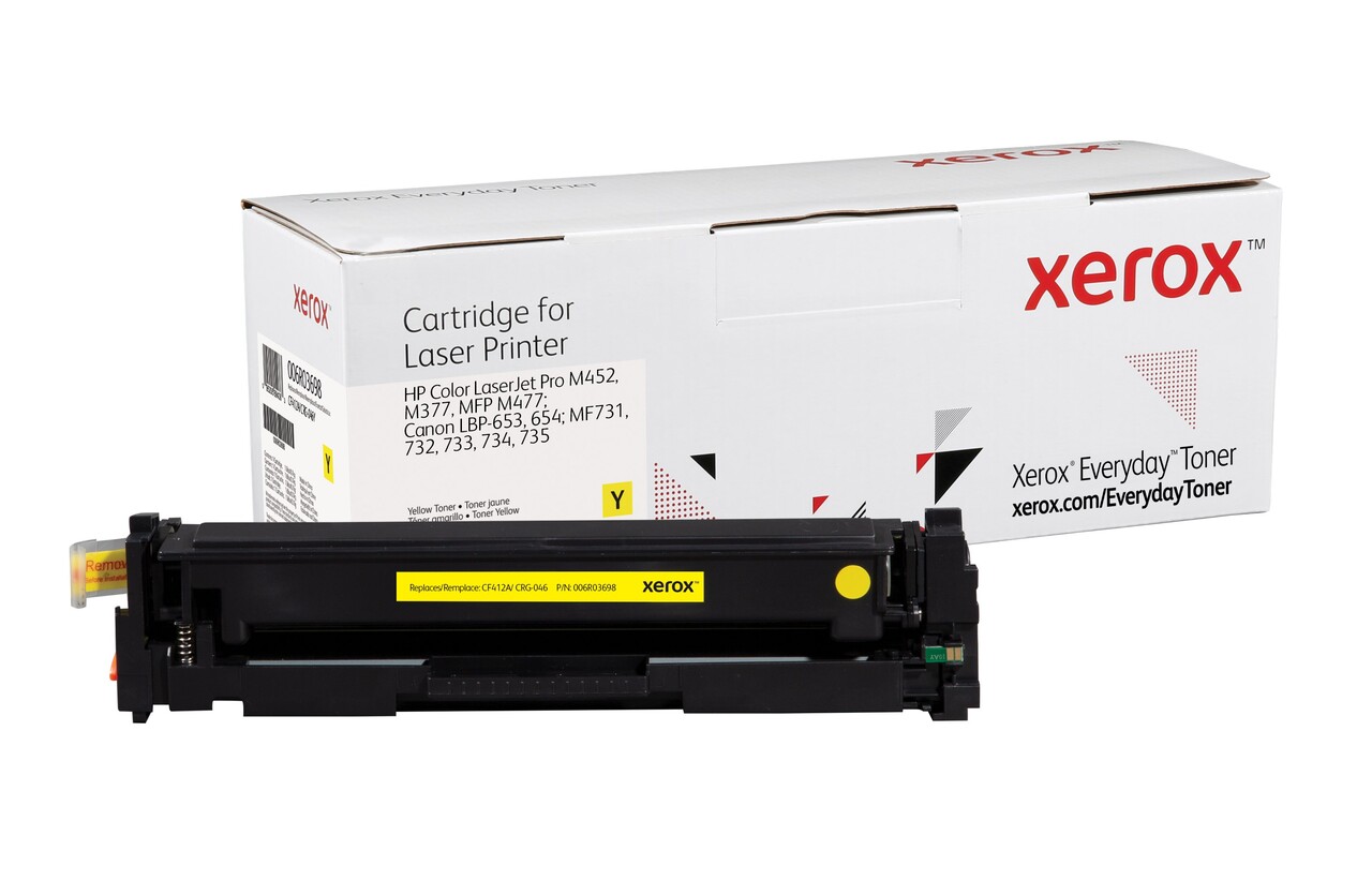 Xerox Everyday Toner HP 410A, Lasertoner, Gul, 2300 sider