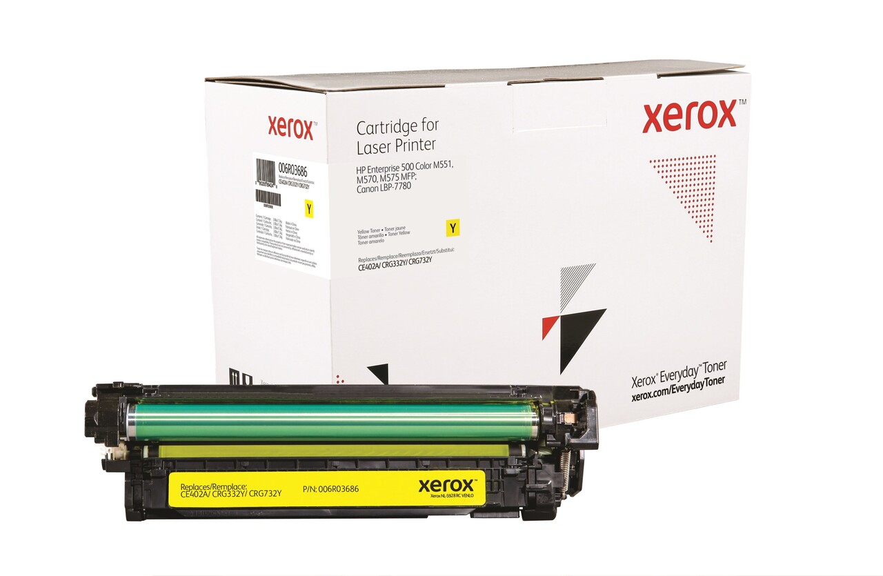 Xerox Everyday Toner HP 507A, Lasertoner, Gul, 6000 sider