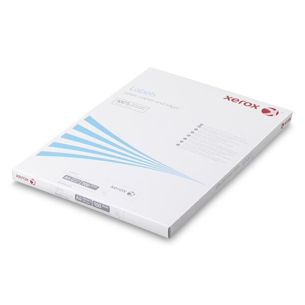 Xerox Labels - 24 pr. ark 64 x 34 mm 003R97526 - 100 ark