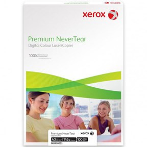 Printerpapir A3 rivefast og vandfast Xerox Nevertear - 100 ark