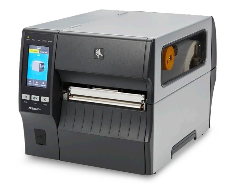 Labelprinter - Zebra ZT421 203dpi - TT/USB/BT/Ethernet/RS232 - 1 stk