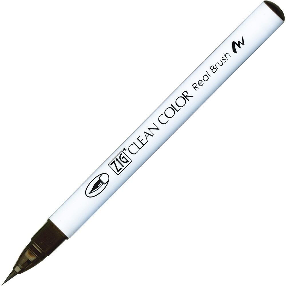 30 stk. Zig Clean Color Pensel Pen 068 fl. Dyb Brun