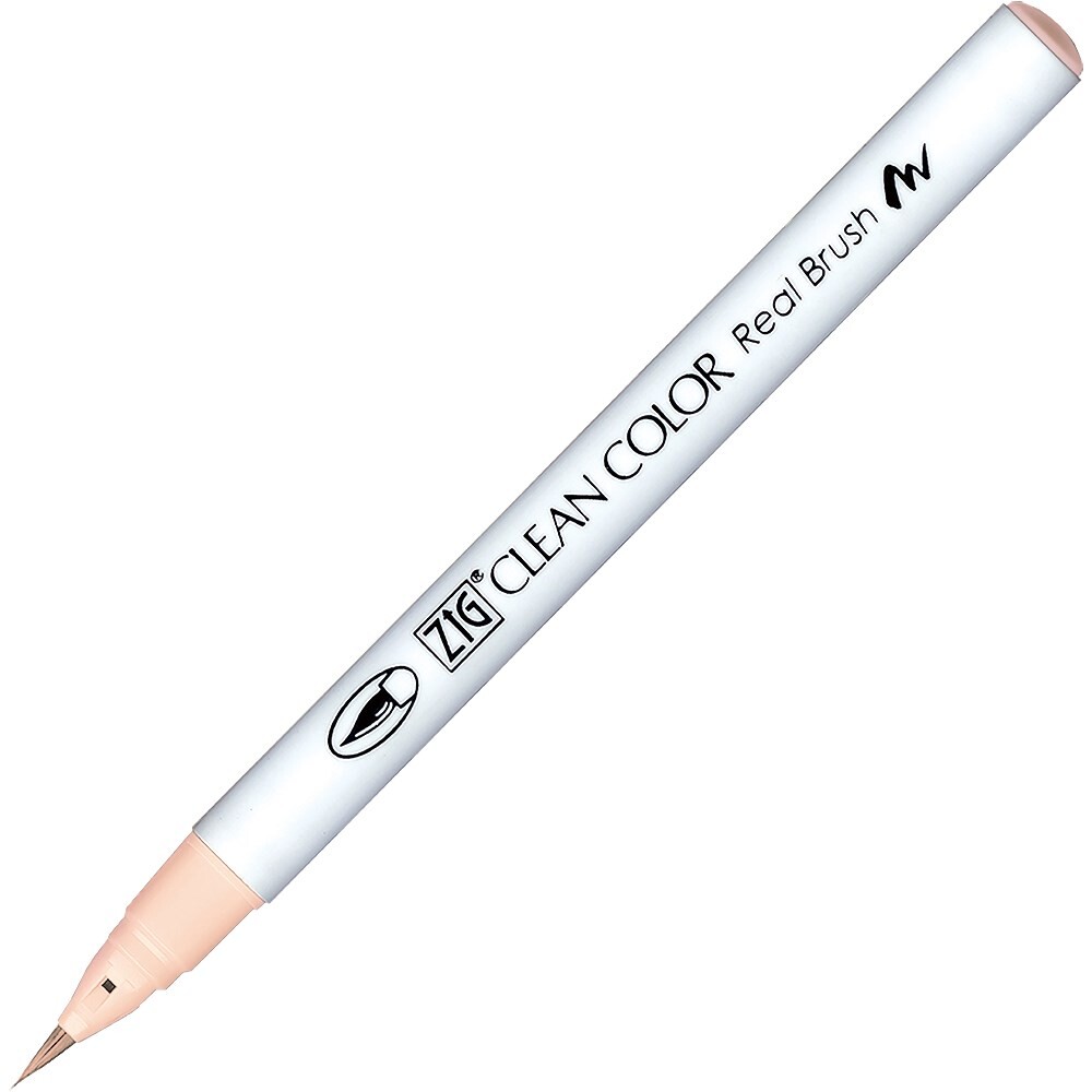 6 stk. Penseltusser Zig Clean Color Pensel Pen 203 Shadow Pink - Køb minimum 6 stk.