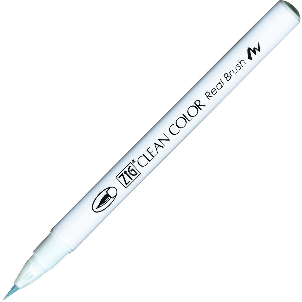 6 stk. Zig Clean Color Pensel Pen 302 fl. Diset Blå