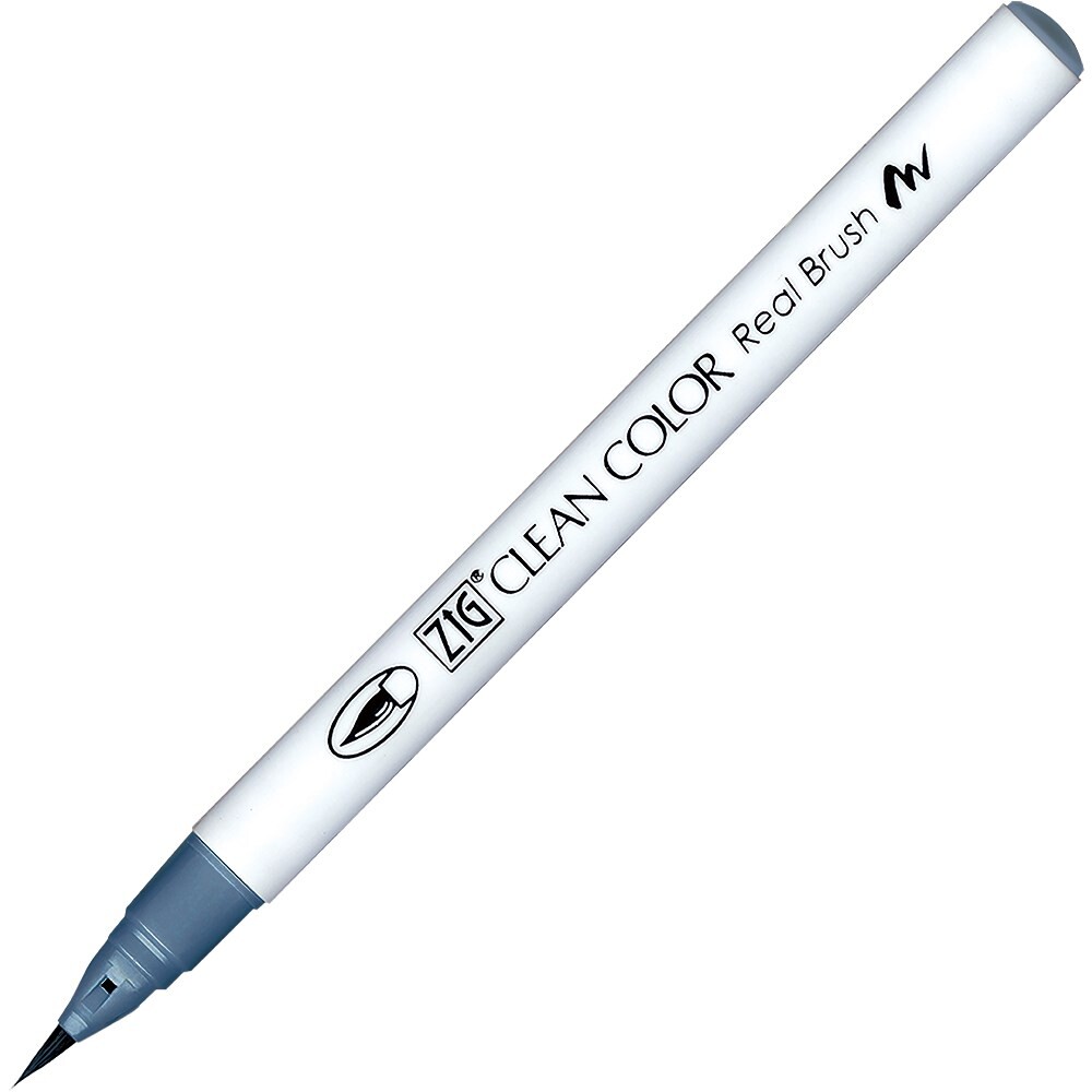 6 stk. Penseltusser Zig Clean Color Pensel Pen 306 Dark Agate