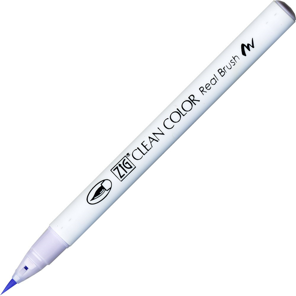 6 stk. Zig Clean Color Pensel Pen 803 fl. Engelsk Lavendel