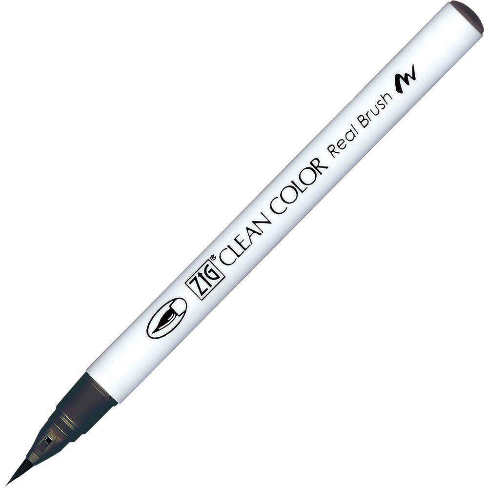 6 stk. Penseltusser Zig Clean Color Pensel Pen 910 Warm Gray 6
