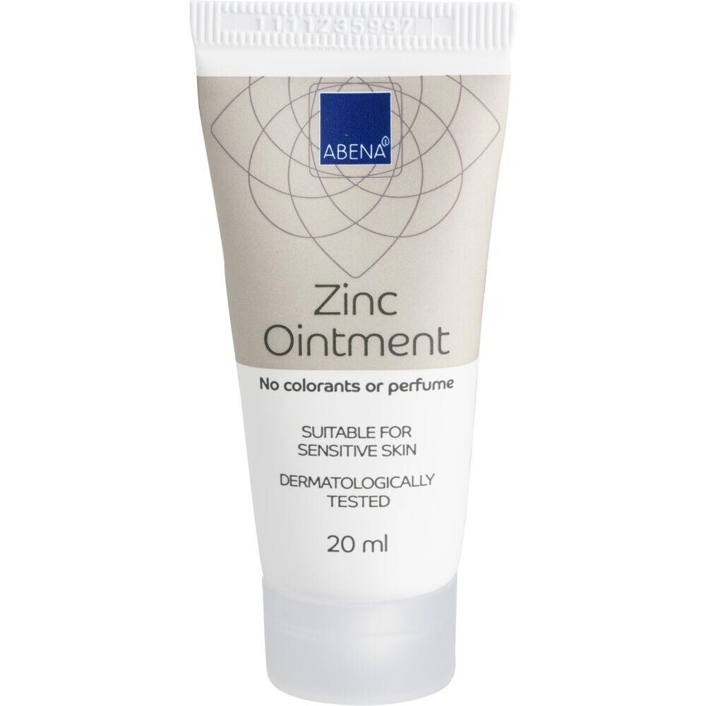 Zinksalve, ABENA, 20 ml, uden farve og parfume, 20% zink - 200 stk