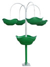 Linea Plant pot, 4 Hanging, 1 Stand mounted