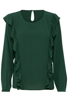 ICHI BUSTO LS BLOUSE P