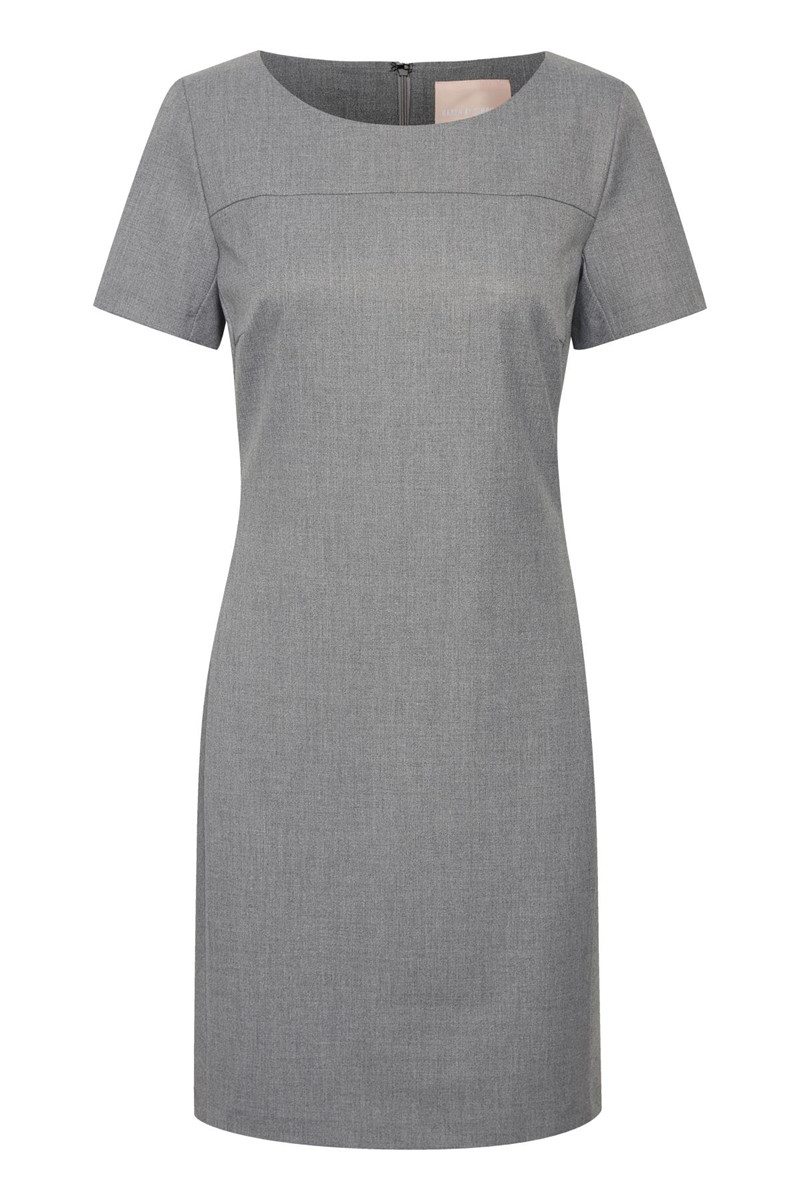 KAREN BY SIMONSEN SYDNEY DRESS 10102094 (Light Grey Melange 40029, 32)