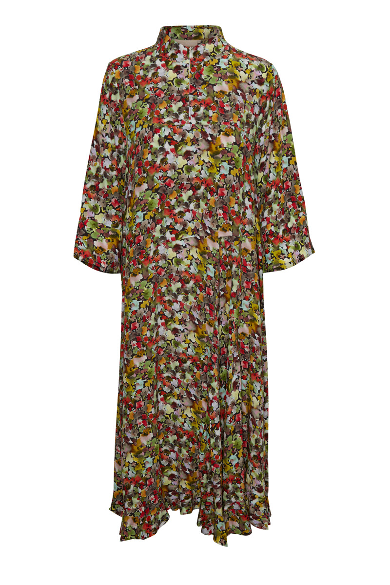 KAREN BY SIMONSEN POPPYKB DRESS 10102786 (Chili Allover Print 40369, 34)