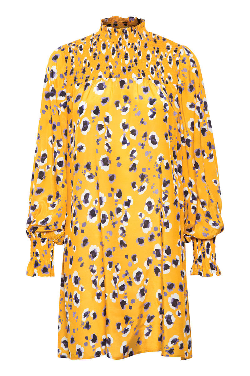 KAREN BY SIMONSEN LEONORAKB DRESS 10102843 40646 (Yolk Yellow 40646, 34)